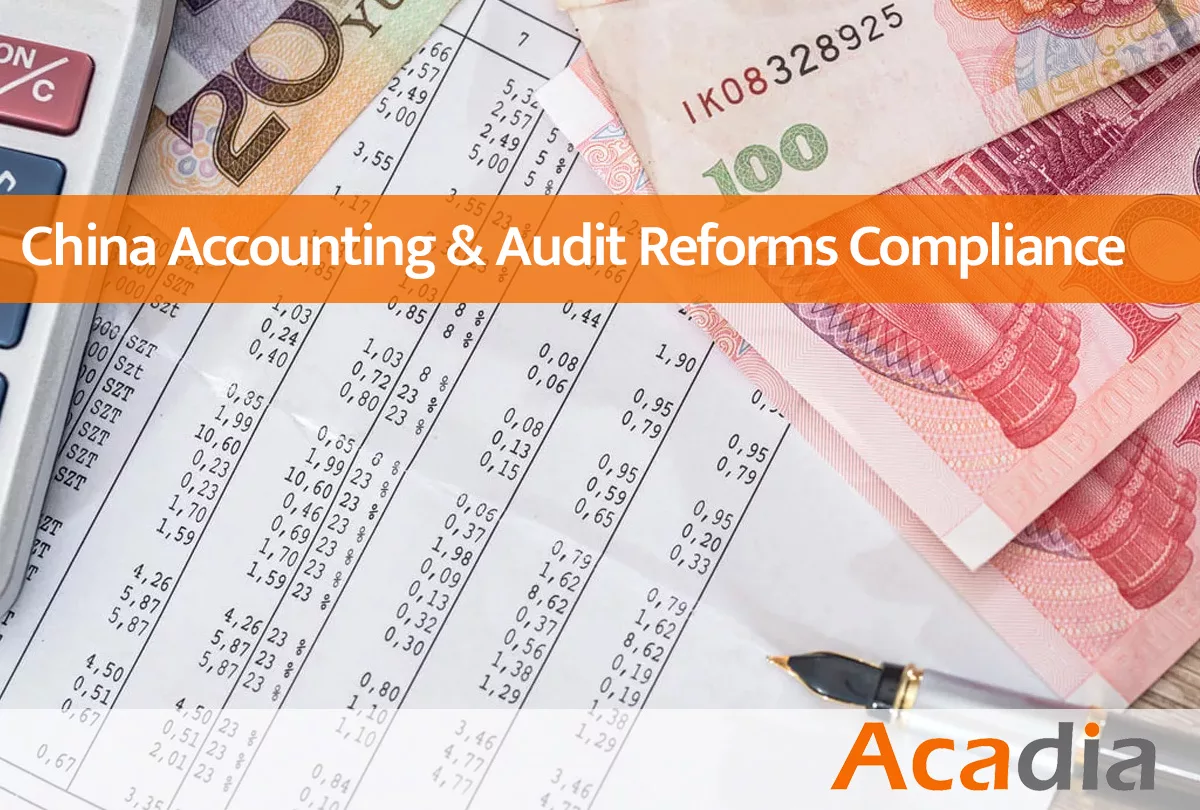 China accounting and audit reform compliance guide
