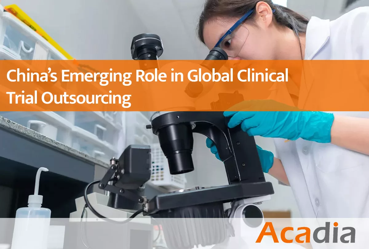 China clinical trial outsourcing and regulatory overview