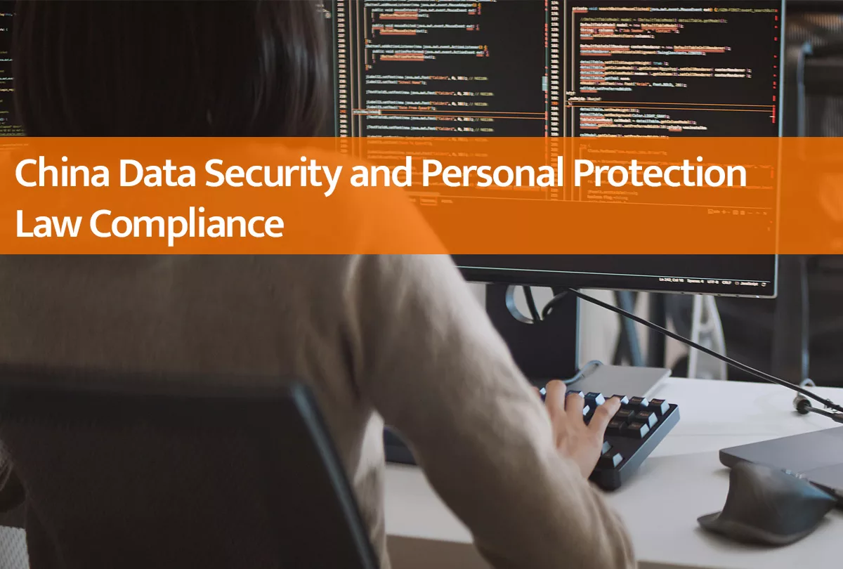 China data security and personal information protection law