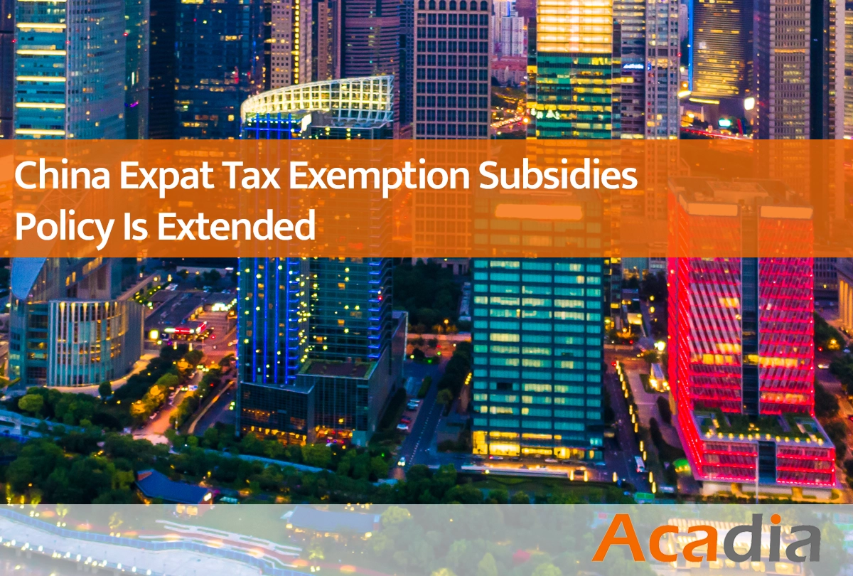 China Expat Tax Allowances and IIT Exemptions: Current Status