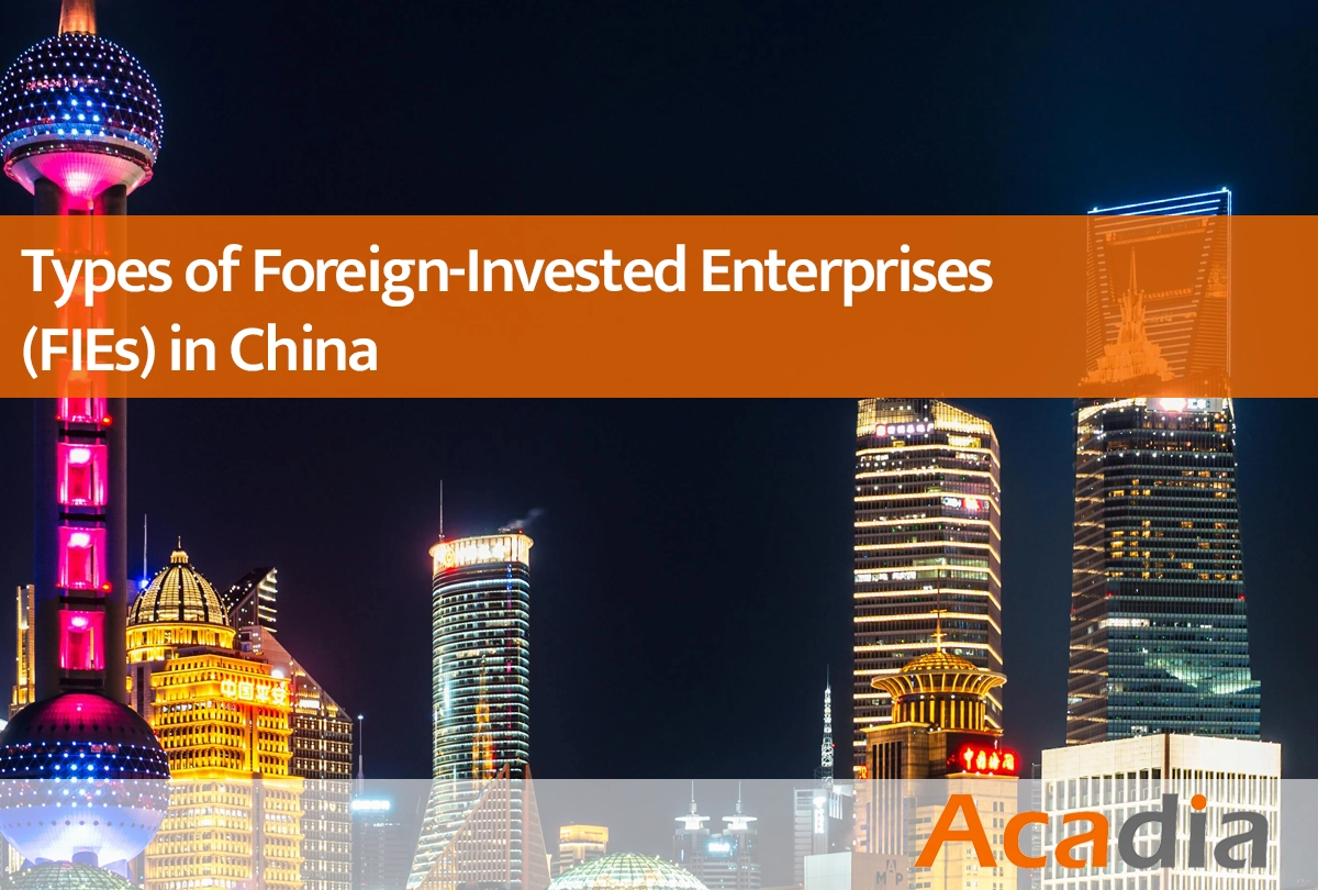 Types of Foreign-Invested Enterprises in China - WFOE, Joint Venture, and Representative Office structures