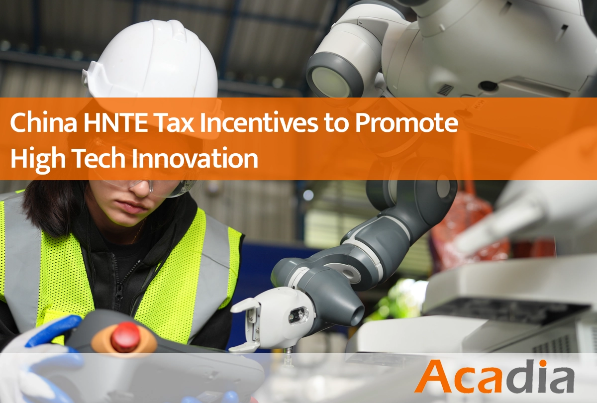 China HNTE Tax Incentives to Promote High Tech Innovation